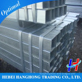 100*100 ERW Square Pipe, Hot Dipped or Cold Galvanized Square Tube